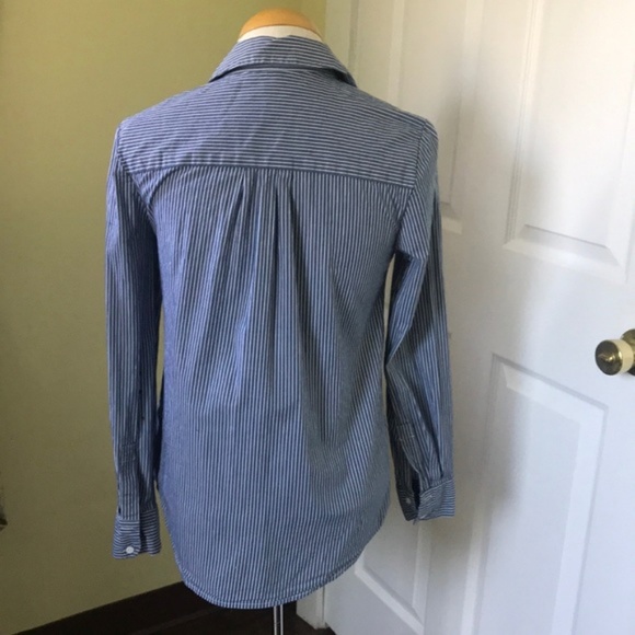 Thakoon Button Down with Floral Pocket Small - Picture 5 of 7